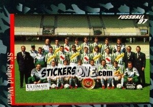 Sticker Mannschaft - Österreichische Fußball-Bundesliga 1996-1997 - Panini