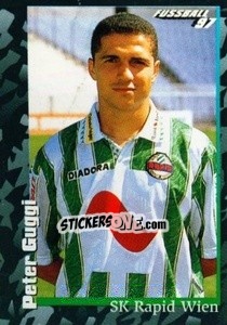 Cromo Peter Guggi - Österreichische Fußball-Bundesliga 1996-1997 - Panini