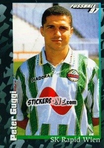 Figurina Peter Guggi - Österreichische Fußball-Bundesliga 1996-1997 n. 9 - Panini