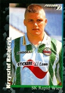 Sticker Krzysztof Ratajczyk - Österreichische Fußball-Bundesliga 1996-1997 - Panini