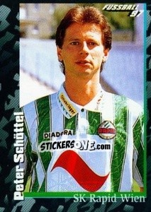 Sticker Peter Schöttel - Österreichische Fußball-Bundesliga 1996-1997 n. 13 - Panini