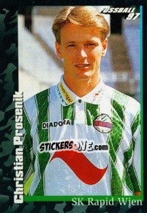 Sticker Christian Prosenik - Österreichische Fußball-Bundesliga 1996-1997 - Panini