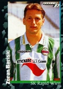 Cromo Zoran Barisic - Österreichische Fußball-Bundesliga 1996-1997 n. 16 - Panini