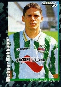 Sticker Dietmar Kühbauer - Österreichische Fußball-Bundesliga 1996-1997 n. 17 - Panini