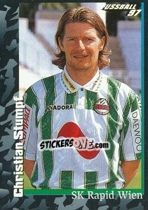 Sticker Christian Stumpf - Österreichische Fußball-Bundesliga 1996-1997 - Panini