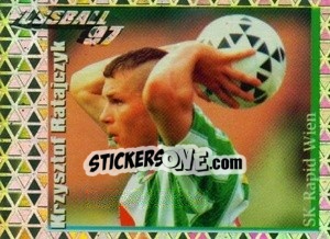 Sticker Krzysztof Ratajczyk - Österreichische Fußball-Bundesliga 1996-1997 - Panini