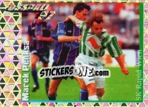 Sticker Marek Penksa - Österreichische Fußball-Bundesliga 1996-1997 - Panini