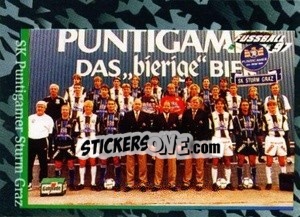 Sticker Mannschaft - Österreichische Fußball-Bundesliga 1996-1997 n. 31 - Panini