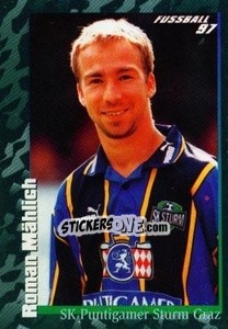 Sticker Roman Mählich - Österreichische Fußball-Bundesliga 1996-1997 - Panini