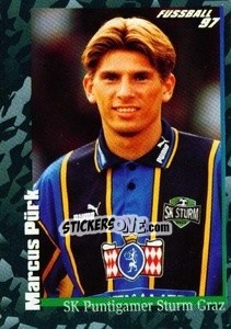Sticker Marcus Pürk - Österreichische Fußball-Bundesliga 1996-1997 n. 47 - Panini