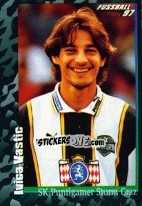 Sticker Ivica Vastic - Österreichische Fußball-Bundesliga 1996-1997 - Panini