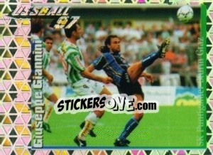Cromo Giuseppe Giannini - Österreichische Fußball-Bundesliga 1996-1997 - Panini