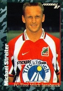 Sticker Michael Streiter - Österreichische Fußball-Bundesliga 1996-1997 - Panini