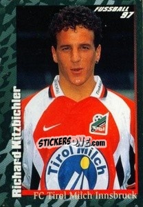 Sticker Richard Kitzbichler - Österreichische Fußball-Bundesliga 1996-1997 n. 65 - Panini