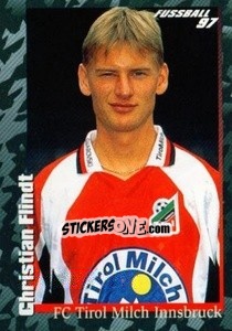 Sticker Christian Flindt - Österreichische Fußball-Bundesliga 1996-1997 - Panini