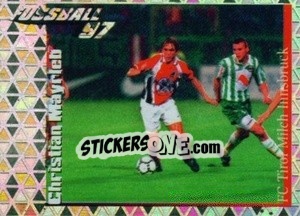 Sticker Christian Mayrleb - Österreichische Fußball-Bundesliga 1996-1997 n. 76 - Panini