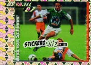 Figurina Andreas Schiener - Österreichische Fußball-Bundesliga 1996-1997 n. 77 - Panini