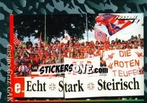 Sticker Fans - Österreichische Fußball-Bundesliga 1996-1997 n. 80 - Panini