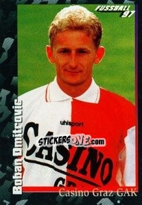 Sticker Boban Dmitrovic - Österreichische Fußball-Bundesliga 1996-1997 - Panini