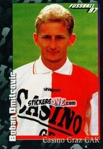 Figurina Boban Dmitrovic - Österreichische Fußball-Bundesliga 1996-1997 n. 90 - Panini