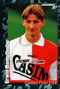 Sticker Erwin Dampfhofer - Österreichische Fußball-Bundesliga 1996-1997 - Panini