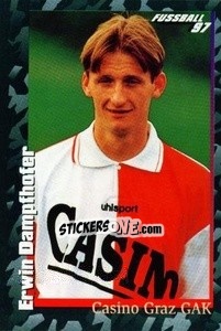 Figurina Erwin Dampfhofer - Österreichische Fußball-Bundesliga 1996-1997 n. 95 - Panini