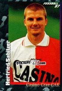 Cromo Herfried Sabitzer - Österreichische Fußball-Bundesliga 1996-1997 - Panini