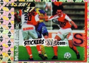 Cromo Michael Anicic - Österreichische Fußball-Bundesliga 1996-1997 n. 101 - Panini