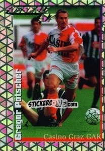 Cromo Gregor Pötscher - Österreichische Fußball-Bundesliga 1996-1997 n. 102 - Panini