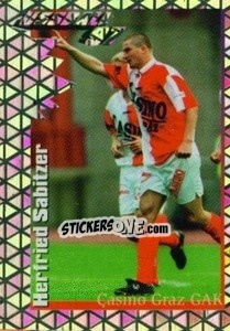 Cromo Herfried Sabitzer - Österreichische Fußball-Bundesliga 1996-1997 - Panini