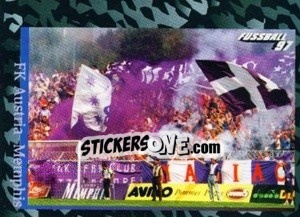 Sticker Fans - Österreichische Fußball-Bundesliga 1996-1997 n. 105 - Panini