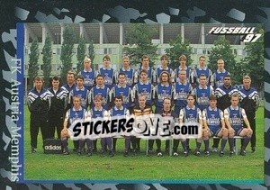 Sticker Mannschaft - Österreichische Fußball-Bundesliga 1996-1997 - Panini