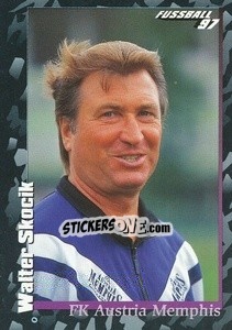 Cromo Walter Skocik - Österreichische Fußball-Bundesliga 1996-1997 - Panini
