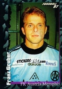 Figurina Franz Gruber - Österreichische Fußball-Bundesliga 1996-1997 n. 108 - Panini
