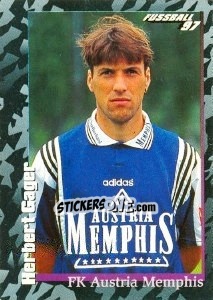 Figurina Herbert Gager - Österreichische Fußball-Bundesliga 1996-1997 n. 109 - Panini