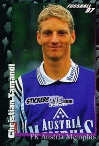 Sticker Christian Tamandl - Österreichische Fußball-Bundesliga 1996-1997 - Panini