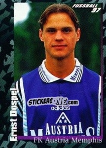 Figurina Ernst Dospel - Österreichische Fußball-Bundesliga 1996-1997 n. 113 - Panini