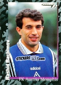 Cromo Rashid Rachimov - Österreichische Fußball-Bundesliga 1996-1997 - Panini