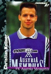 Figurina Christian Kellner - Österreichische Fußball-Bundesliga 1996-1997 n. 121 - Panini