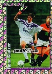 Figurina René Glatzer - Österreichische Fußball-Bundesliga 1996-1997 n. 124 - Panini