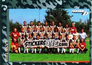 Sticker Mannschaft - Österreichische Fußball-Bundesliga 1996-1997 - Panini