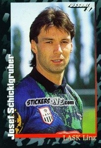 Sticker Josef Schicklgruber - Österreichische Fußball-Bundesliga 1996-1997 n. 133 - Panini