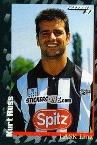 Sticker Kurt Russ - Österreichische Fußball-Bundesliga 1996-1997 n. 137 - Panini