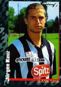 Cromo Jürgen Kauz - Österreichische Fußball-Bundesliga 1996-1997 - Panini
