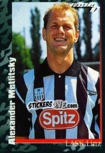 Sticker Alexander Metlitsky - Österreichische Fußball-Bundesliga 1996-1997 - Panini