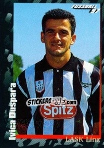 Figurina Ivica Duspara - Österreichische Fußball-Bundesliga 1996-1997 n. 141 - Panini