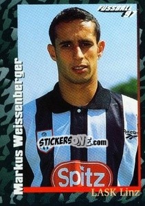 Sticker Markus Weissenberger - Österreichische Fußball-Bundesliga 1996-1997 - Panini