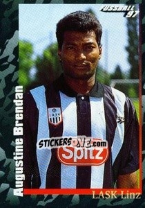 Sticker Augustine Brendan - Österreichische Fußball-Bundesliga 1996-1997 n. 147 - Panini