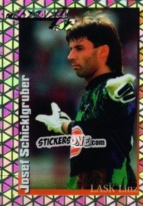 Cromo Josef Schicklgruber - Österreichische Fußball-Bundesliga 1996-1997 - Panini