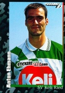 Sticker Anton Ehmann - Österreichische Fußball-Bundesliga 1996-1997 - Panini